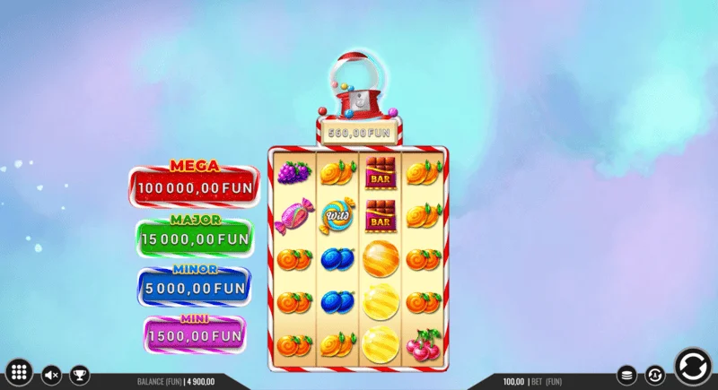 Sweet Candy Cash Stash - парични монети в кръга Hold and Win