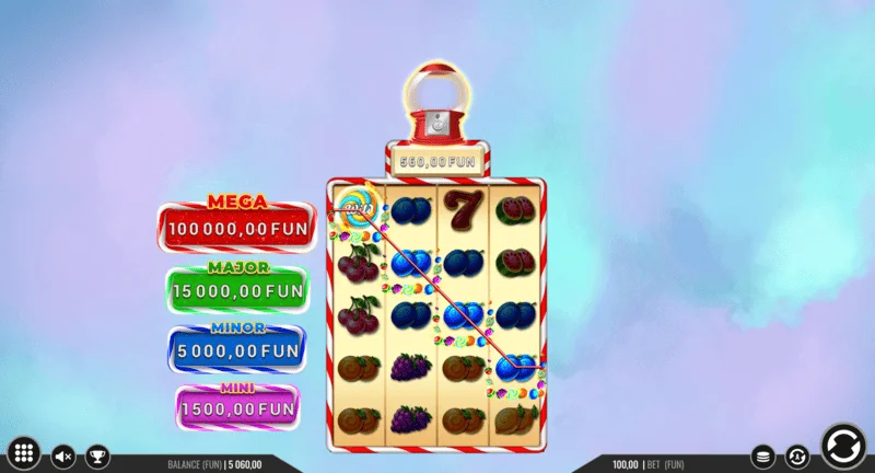 Sweet Candy Cash Stash - cash collector в действие